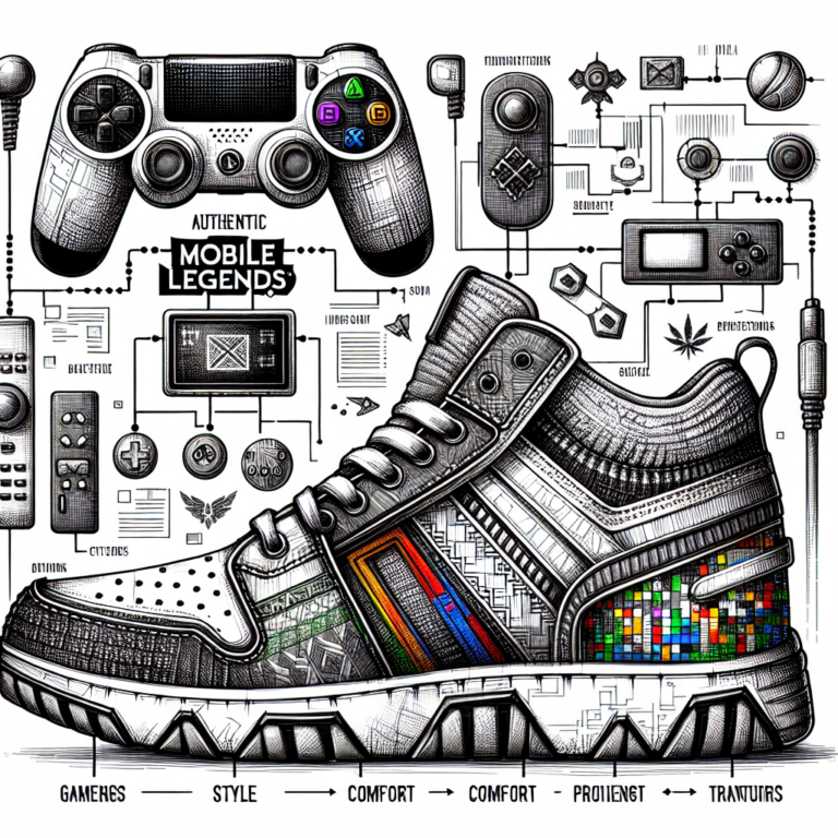 Sepatu Mobile Legend: Perpaduan Gaya dan Kenyamanan untuk Gamers Sejati