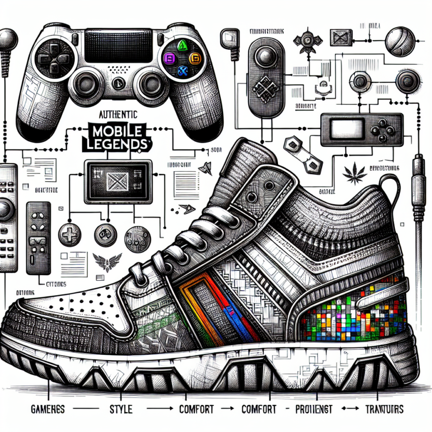 Sepatu Mobile Legend: Perpaduan Gaya dan Kenyamanan untuk Gamers Sejati