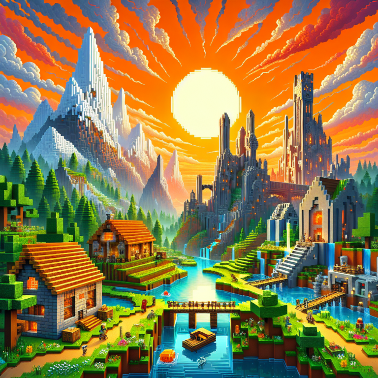 Explore the Best HD Minecraft Wallpapers for Ultimate Gaming Inspiration