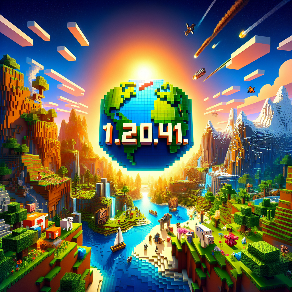 Download Minecraft 1.20.41: Explore New Features and Updates Today!